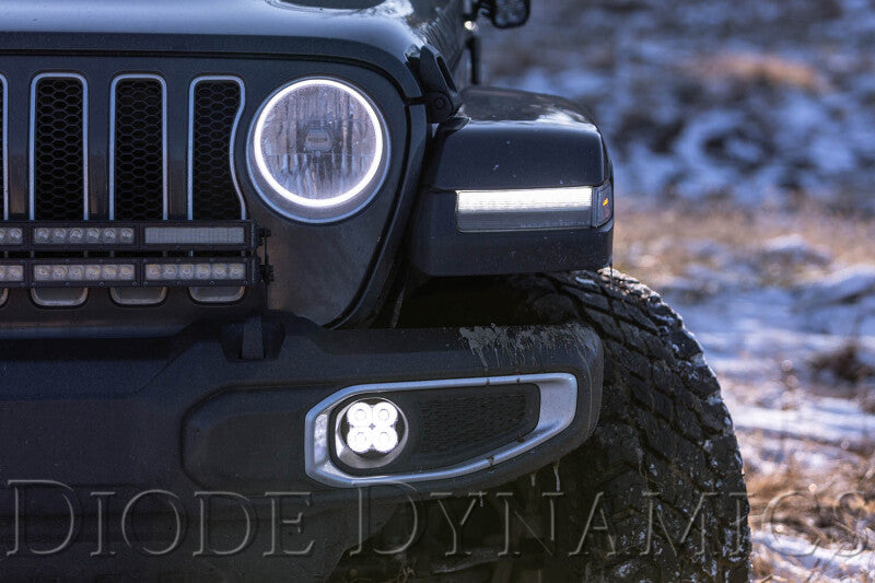 Diode Dynamics SS3 Pro Type MS Kit ABL - White SAE Fog