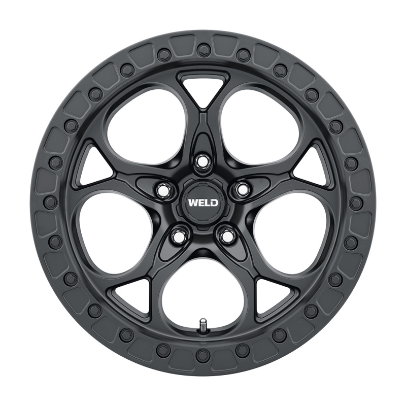 Weld Ledge 20x12 / 5x127 / 4.75 BS / 71.5 HB - Satin Black - Non-BL Wheel