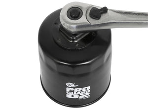 aFe ProGuard D2 Oil Filter w/ 3/8in Ratchet Drive to Remove Filter 07-11 Jeep Wrangler JK V6-3.8L