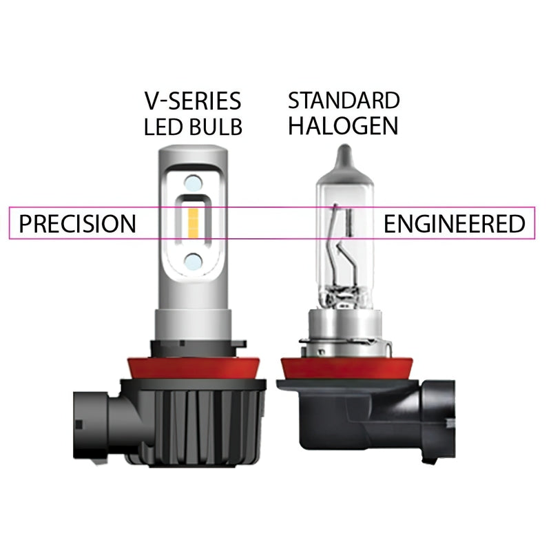 Oracle 880/881/H27 - VSeries LED Headlight Bulb Conversion Kit - 6000K