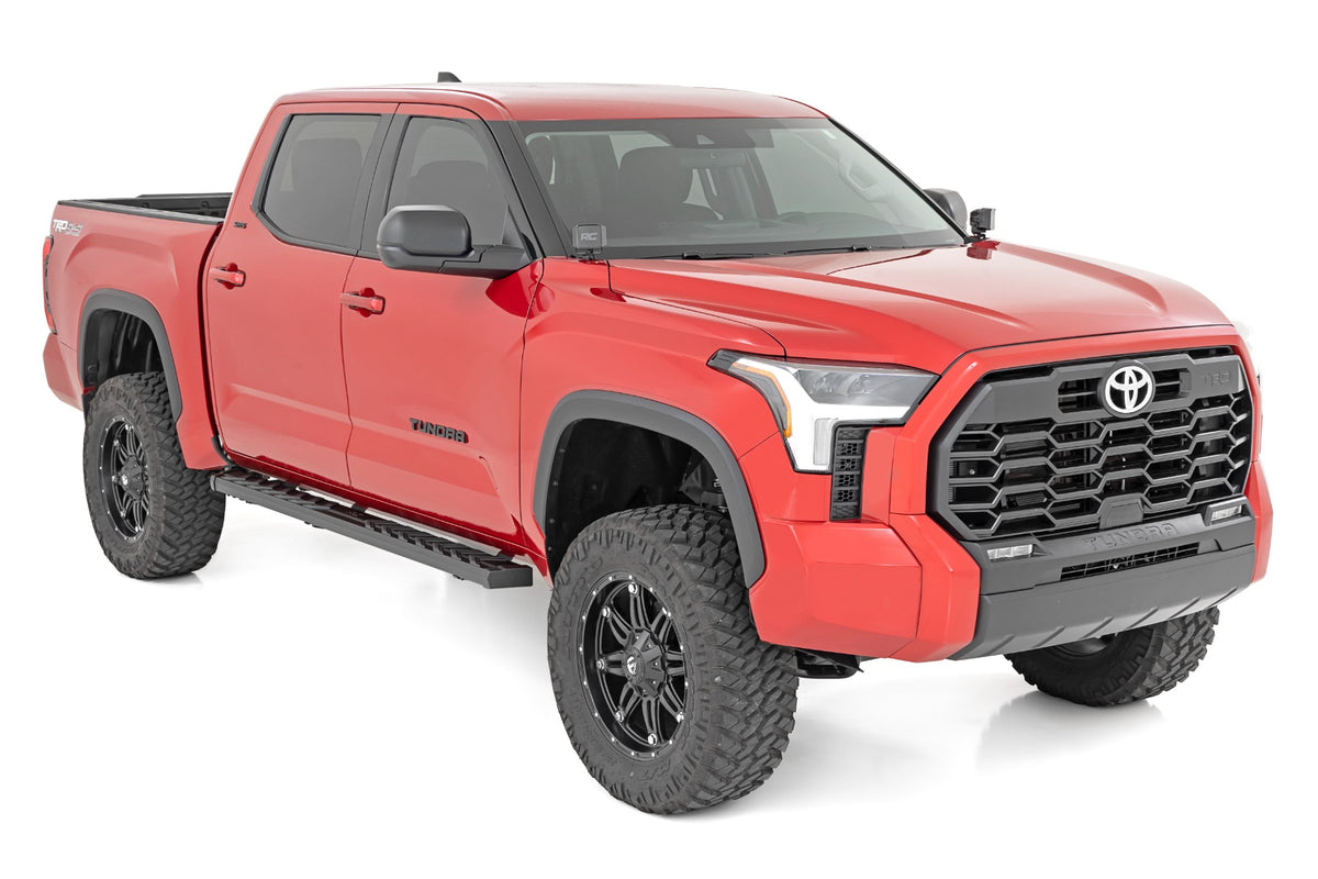 Rough Country BA2 Running Boards Side Step Bars | Toyota Tundra 2WD/4WD (2022-2026)
