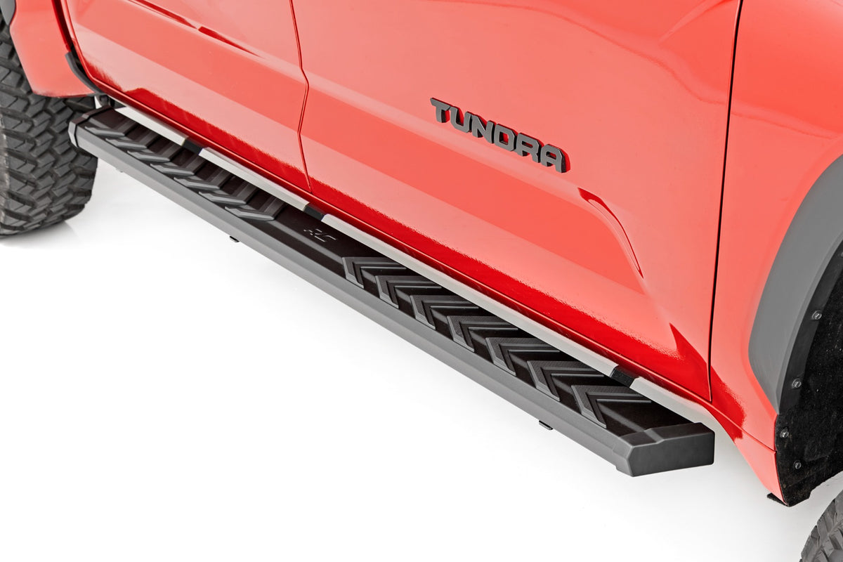 Rough Country BA2 Running Boards Side Step Bars | Toyota Tundra 2WD/4WD (2022-2026)