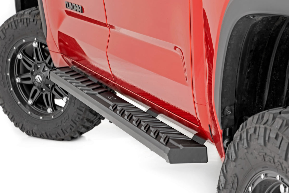 Rough Country BA2 Running Boards Side Step Bars | Toyota Tundra 2WD/4WD (2022-2026)
