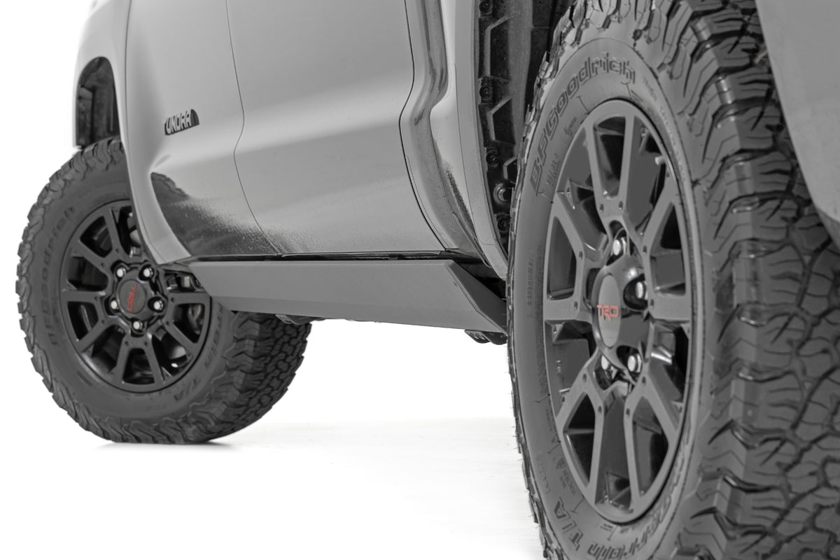 Rough Country Power Running Boards Dual Electric Motor | CrewMax | Toyota Tundra (07-21)