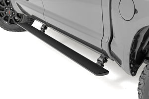 Rough Country Power Running Boards Dual Electric Motor | CrewMax | Toyota Tundra (07-21)