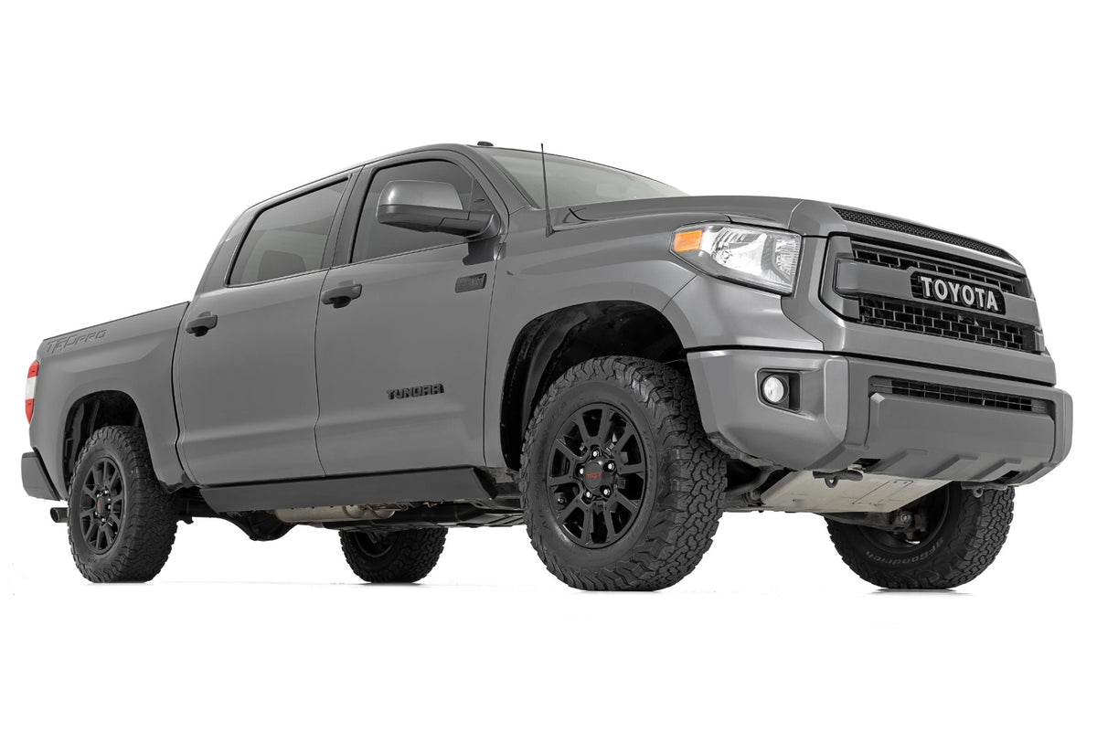 Rough Country Power Running Boards Dual Electric Motor | CrewMax | Toyota Tundra (07-21)