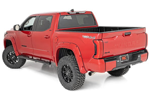 Rough Country Oval Nerf Steps Crew Cab | Black | Toyota Tundra 2WD/4WD (2022-2026)