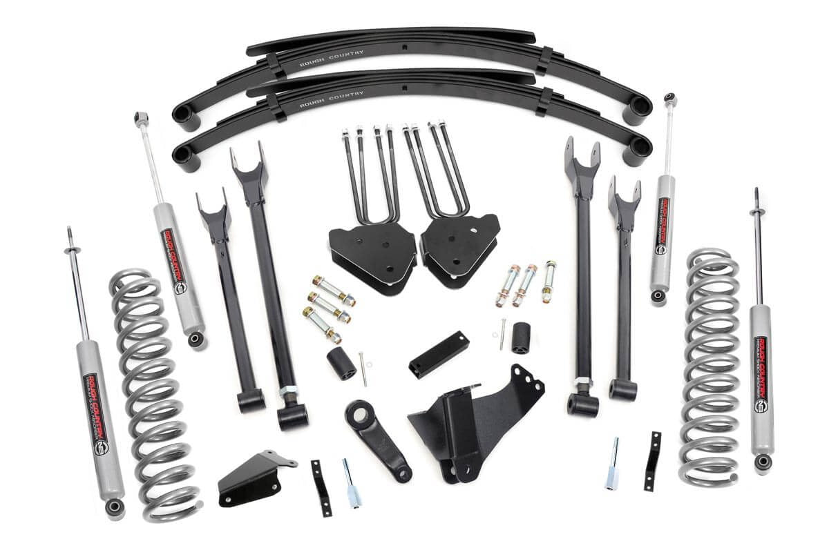 Rough Country 6 Inch Lift Kit | Ford F-250/F-350 Super Duty 4WD (05-07) - Kit 582.20