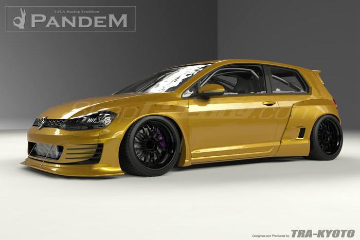 GReddy 2015+ Volkswagen Golf GTI MK7 3-DR Pandem Front Fenders