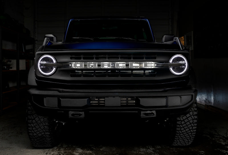 Oracle 2021 Ford Bronco DRL Upgrade w/ Halo Kit - ColorSHIFT w/ 2.0 Controller