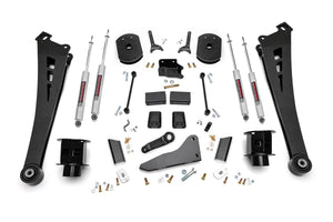 Rough Country 5 Inch Lift Kit RR Air Bags | Ram 2500 4WD (2014-2018)