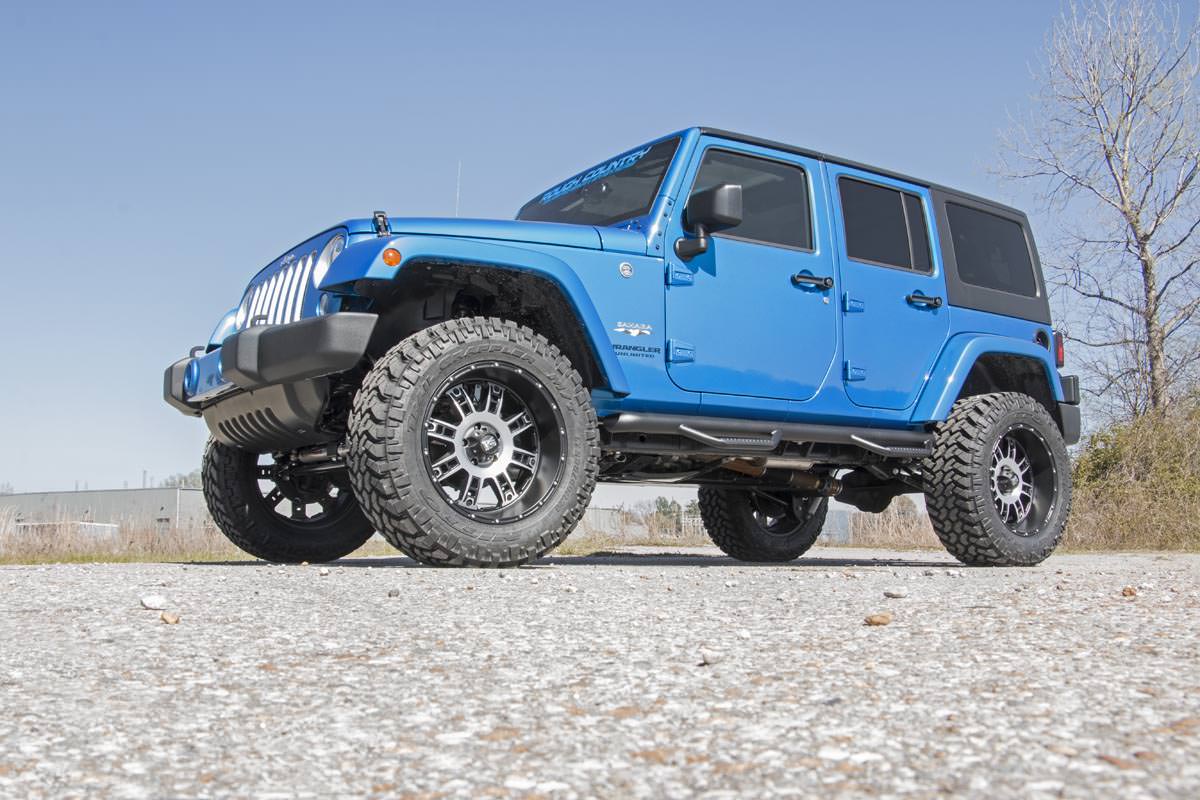 Rough Country 3.5 Inch Lift Kit 4-Door | Jeep Wrangler JK 2WD/4WD (2007-2018)