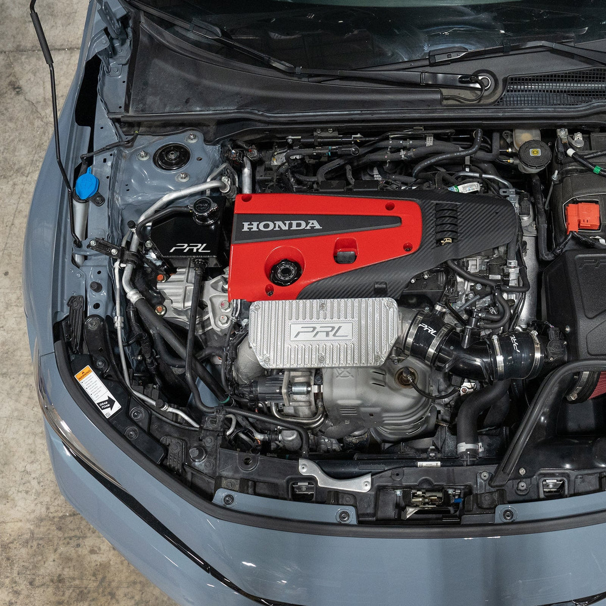 PRL Motorsports 2017-25 Honda Civic Type R, 2016-21 Honda Civic 1.5L Turbo, 2024+ Acura Integra Type S Baffled Coolant Expansion Tank