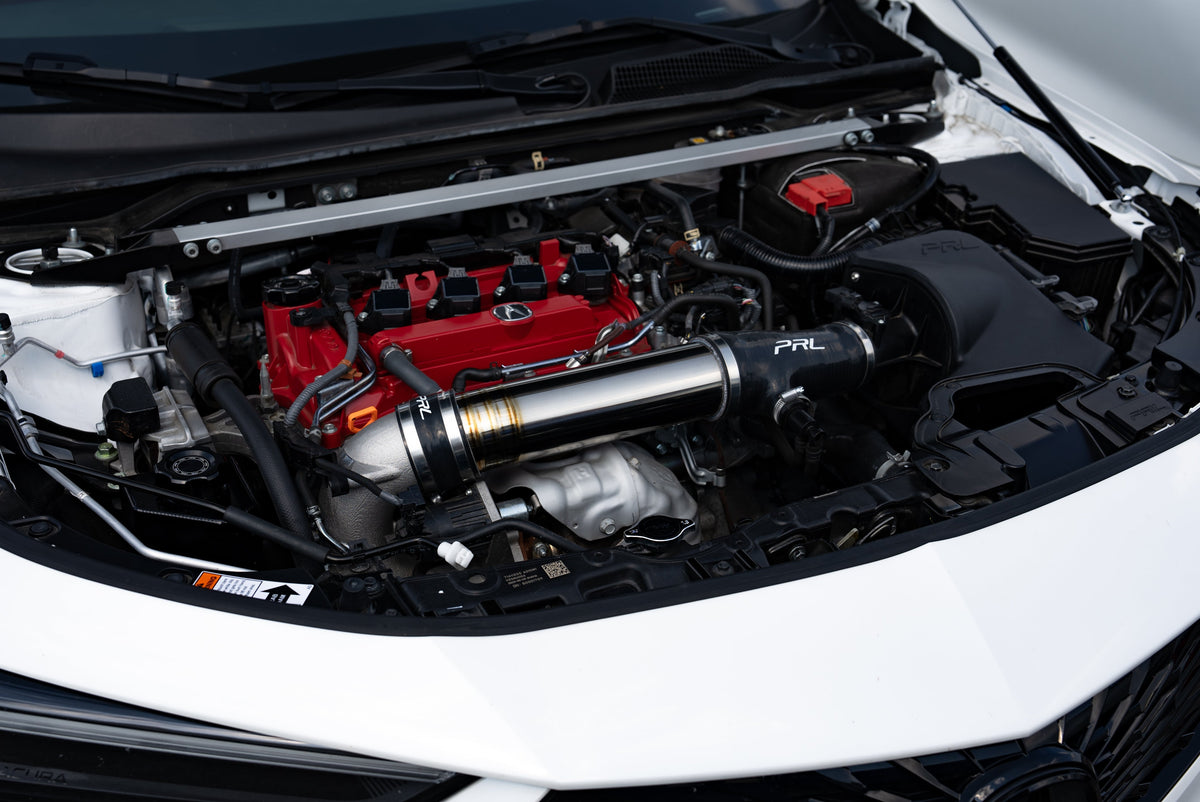 PRL Motorsports 2022+ Honda Civic 1.5T Titanium Turbocharger Inlet Pipe Upgrade Kit