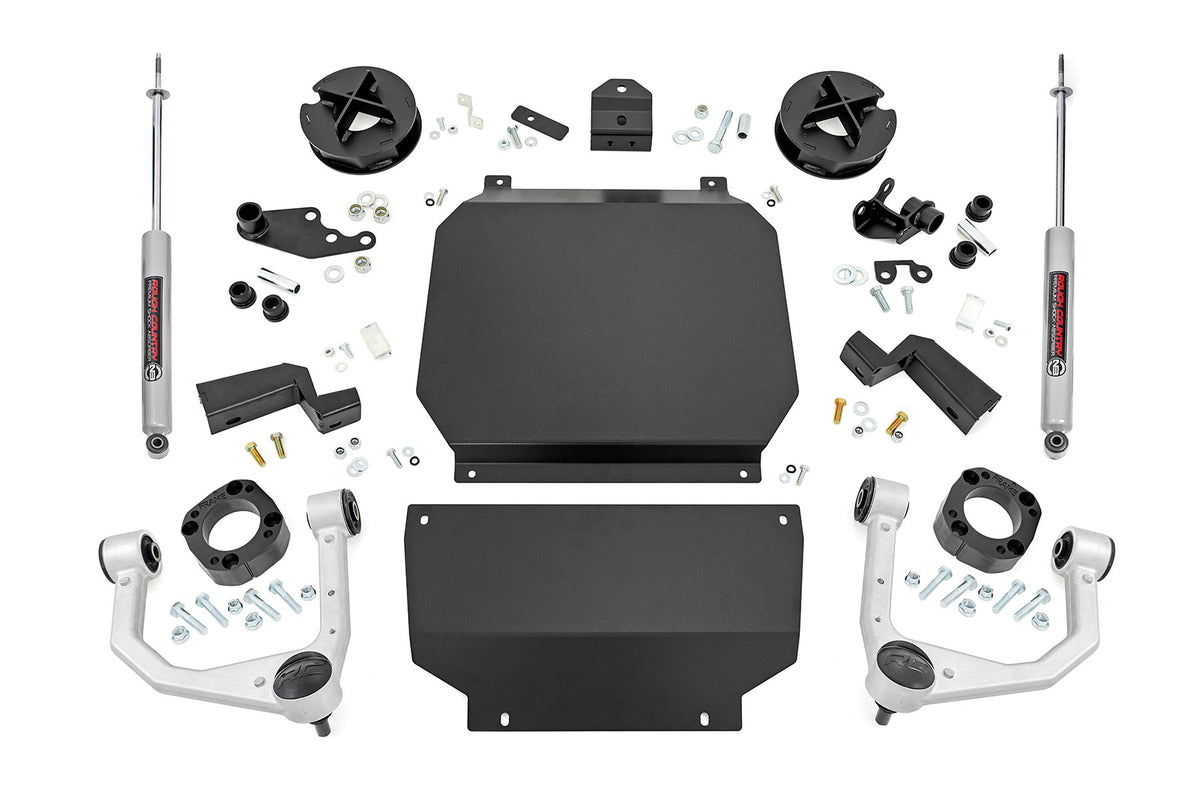 Rough Country 3.5 Inch Lift Kit | Toyota Tundra 4WD (2022-2026)