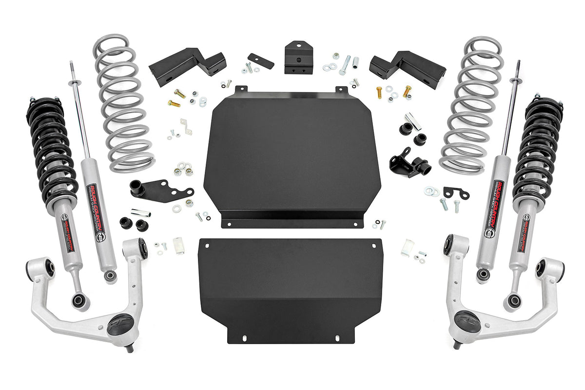 Rough Country 3.5 Inch Lift Kit | Toyota Tundra 4WD (2022-2026)