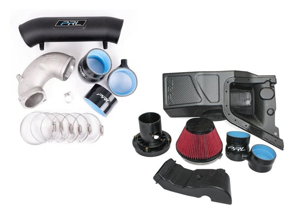 PRL Motorsports 2023+ Honda Civic Type-R FL5 Matte Carbon Fiber HVI and Carbon Inlet Bundle