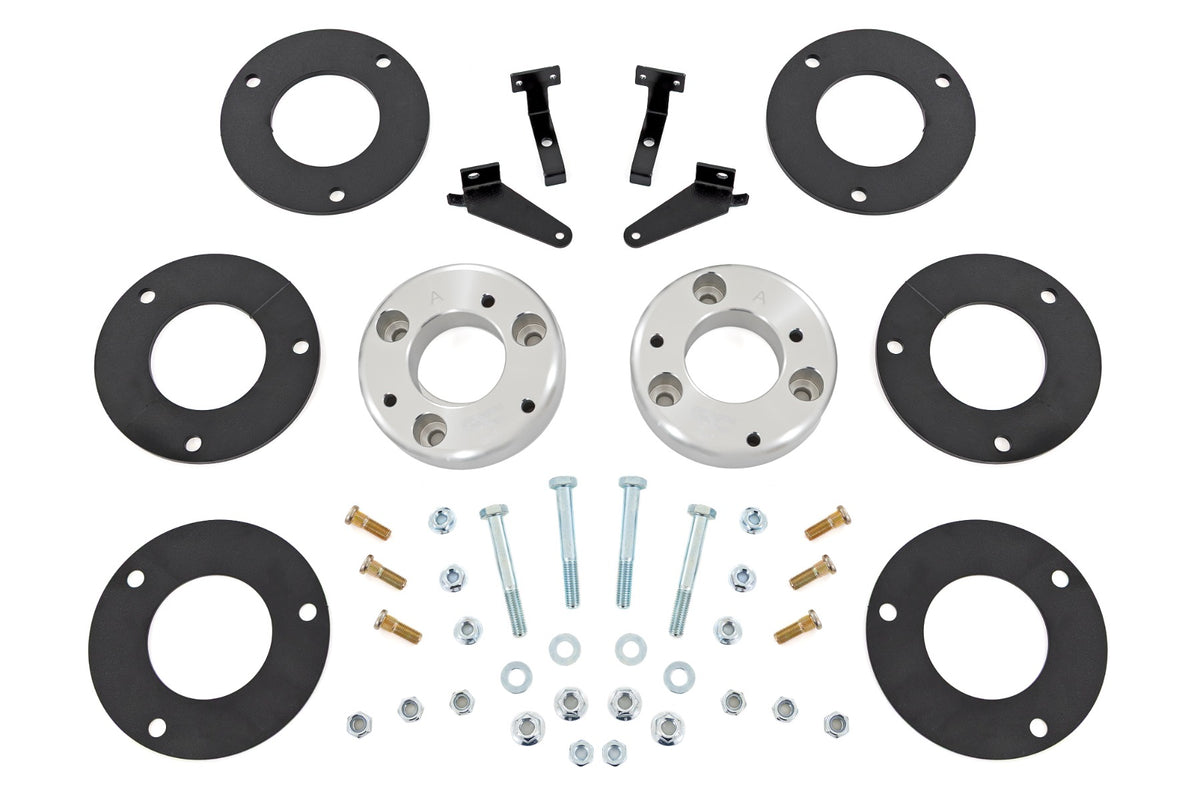 Rough Country 2 Inch Lift Kit Aluminum Spacer | Ford Expedition 4WD (2025-2026)