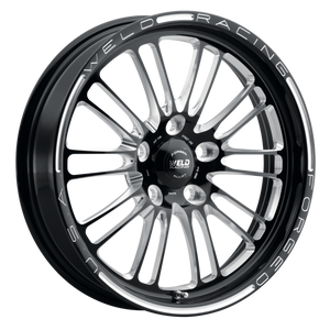Weld RPM Frontrunner 17x4.5 / 5x4.5 / 2.25 BS / 3.07 HB - Gloss Black Milled - Non-BL Wheel
