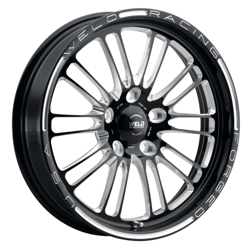 Weld RPM Frontrunner 17x4.5 / 5x4.5 / 2.25 BS / 3.07 HB - Gloss Black Milled - Non-BL Wheel