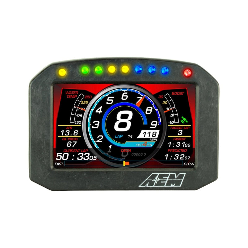 AEM CD-5L Carbon Logging Flush Digital Dash Display