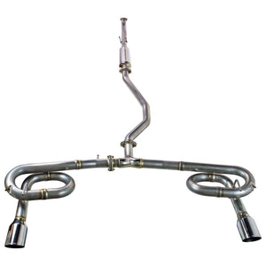Remark 2022+ Honda Civic Sport Sedan (FE2) Cat-Back Exhaust - Dual Stainless Steel Tips