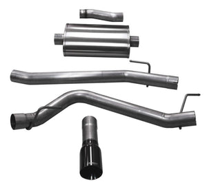 Corsa 2020-2025 Jeep Gladiator JT 3.6L Single Side Exit Cat-Back Exhaust w/ Single 4in Polished Tip