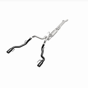 MagnaFlow SYS Cat-Back 2017 Ford F-150 Raptor 3.5L Dual Black Coated 3in Tips
