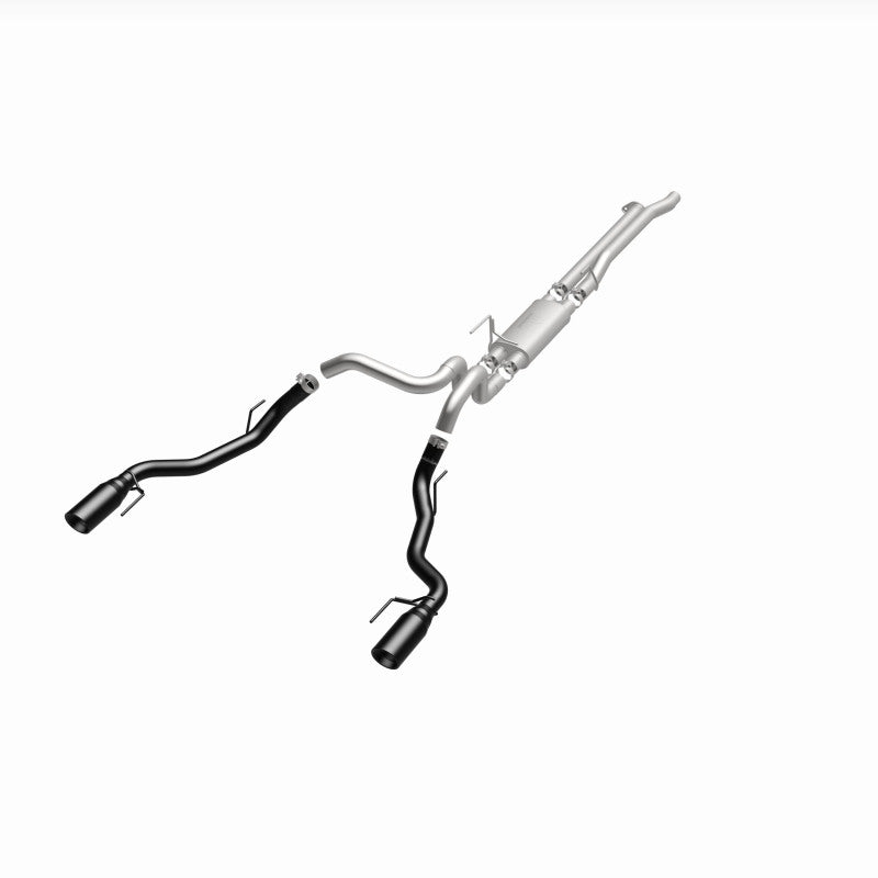 MagnaFlow SYS Cat-Back 2017 Ford F-150 Raptor 3.5L Dual Black Coated 3in Tips