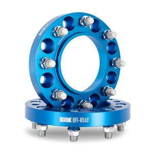 Mishimoto Wheel Spacers 8X165.1 121.3 32 M14 Blu