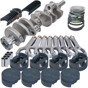 Eagle Ford 302 TW Heads 3.400in Crank 5.400in H-Beam -6cc Flat Top 4.040in Pistons Rotating Assembly