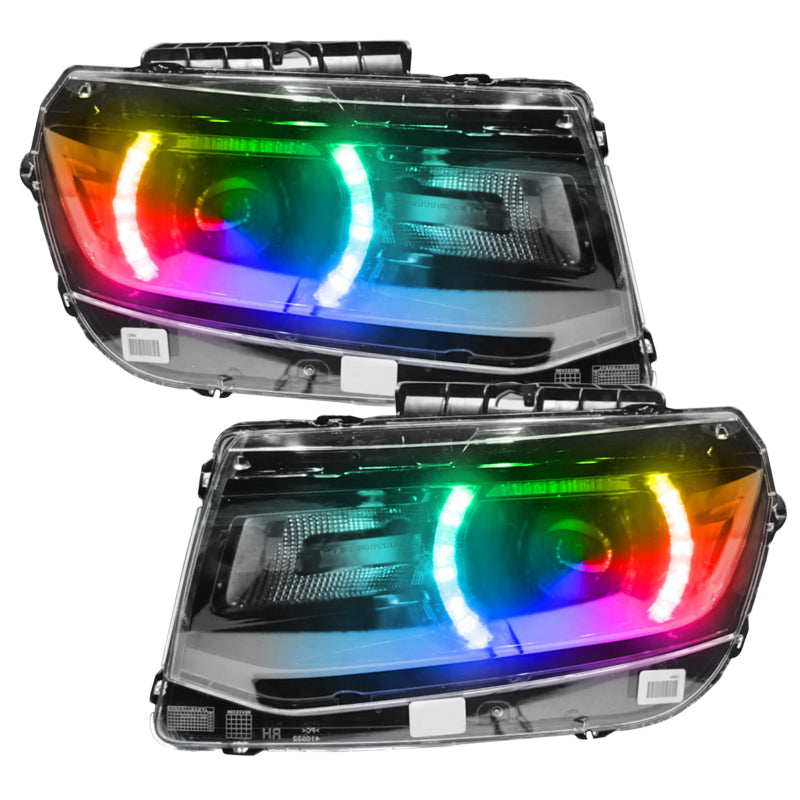 Oracle 14-15 Chevy Camaro RS Headlight DRL Upgrade Kit - ColorSHIFT w/ BC1 Controller