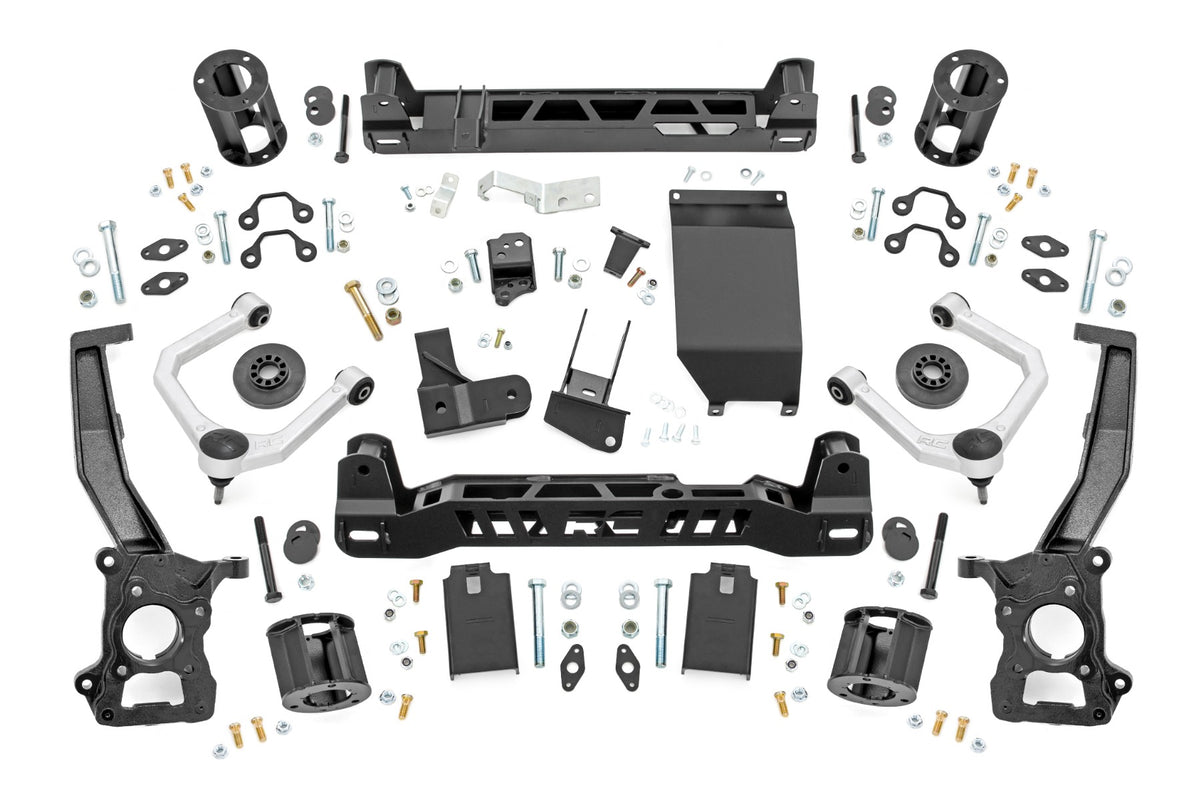 Rough Country 7 Inch Lift Kit 4-Door Base | Ford Bronco 4WD (2021-2025)