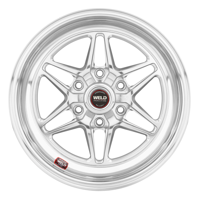 Weld S81 HD 17x9 / 6x139.7 / 5.2 BS / 3.54 HB - Polished Center - Polished Shell - Non-BL Wheel