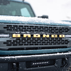 Putco Ford Bronco 21-23 Ford Bronco Emblem (Fits Models w/ Front Camera)