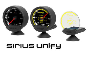GReddy Sirius Unify Water Temperature Gauge Set (Sirius Meter w/Water Temp Sensor Set & Vision Disp)