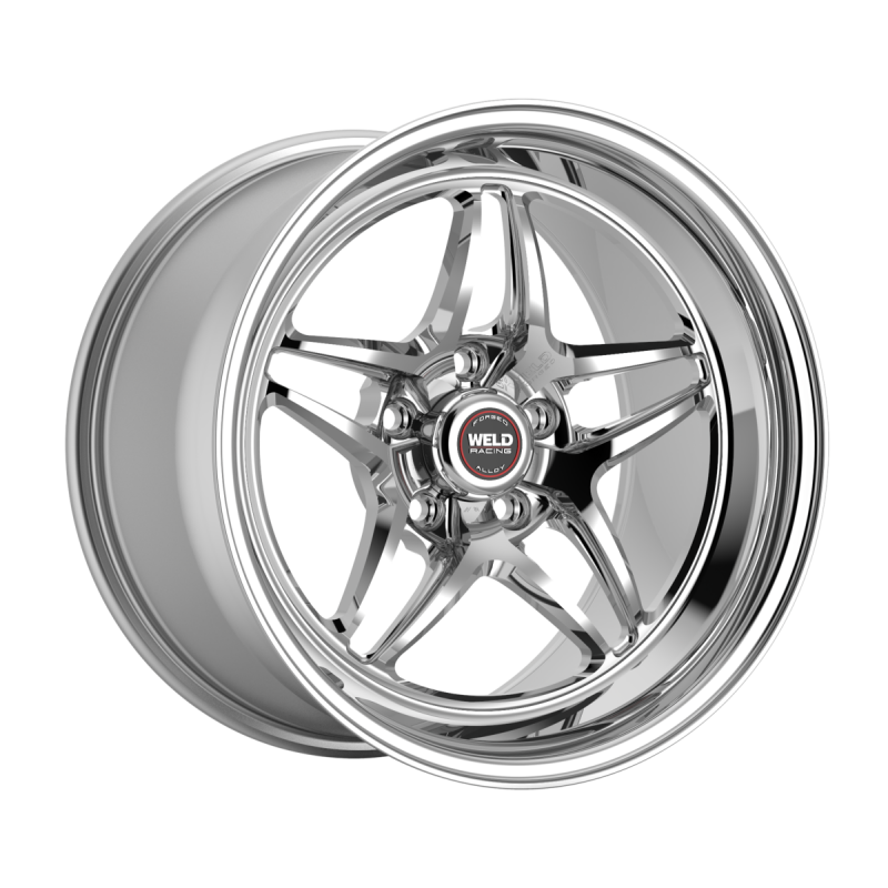Weld S81 20x10.5 / 5x127 / 7.75 BS / 3.18 HB - Polished Center - Polished Shell - Non-BL Wheel