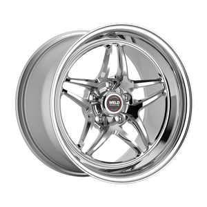 Weld S81 20x8 / 5x120.65 / 5 BS / 3.18 HB - Polished Center - Polished Shell - Non-BL Wheel
