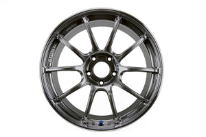 Advan RZII 18x10.0 +25 5x114.3 Racing Hyper Black Wheel