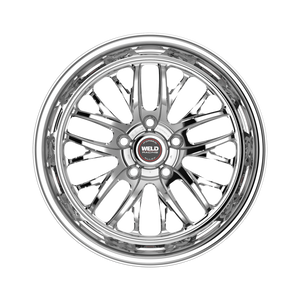 Weld S82 17x4.5 / 5x120.65 / 1.7 BS / 3.18 HB - Polished Center - Polished Shell - Non-BL Wheel