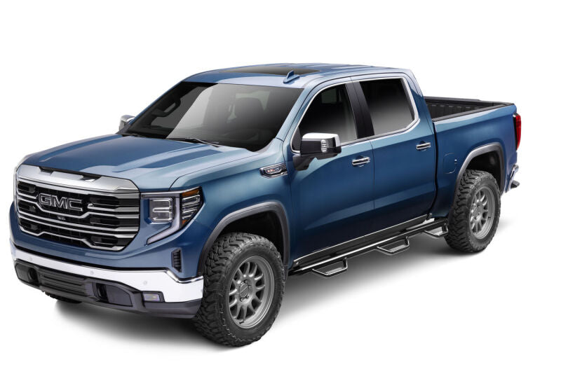 N-Fab Nerf Step 2019 Chevy/GMC 1500 Crew Cab 5ft 8in Bed - Bed Access Gloss - Black - 3in