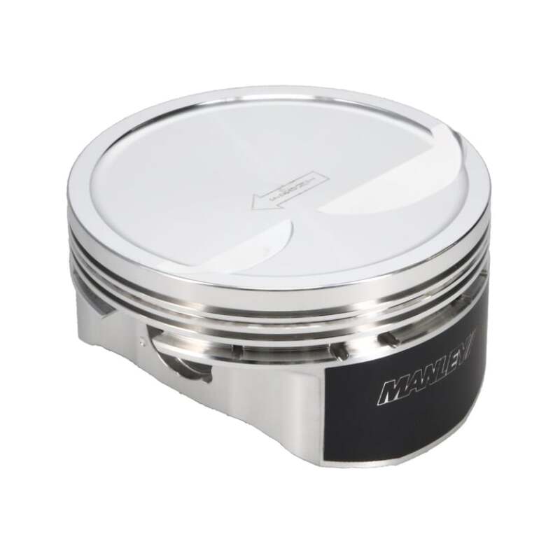 Manley Chevy LS Series 4.001in Bore 1.115in CH -10cc Platinum Series Pistons - Set of 8