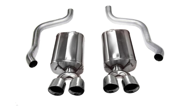 Corsa 2016-2024 Chevrolet Camaro SS 6.2L V8 2.75in Black Xtreme Axle-Back Exhaust Dual Rear Exit