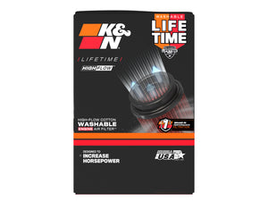 K&N Filter Universal Rubber Filter 2.25 inch Flange 3.5 inch OD 5 inch Height