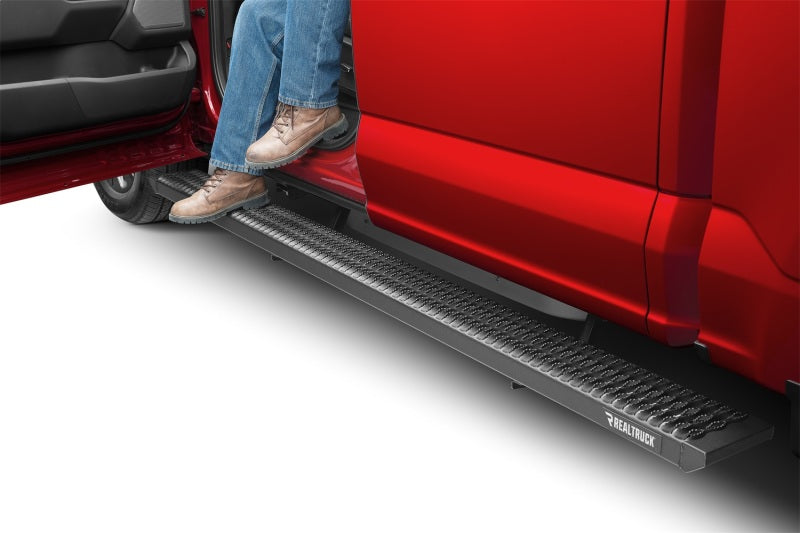 N-Fab Growler Fleet 99-16 Ford F-250/F-350 Quad Cab - Cab Length - Tex. Black