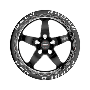 Weld S71 Beadlock 18x10/5x120/6.1 BS/3.18 HB - Black Center - Polished Shell - Black SBL MT Wheel