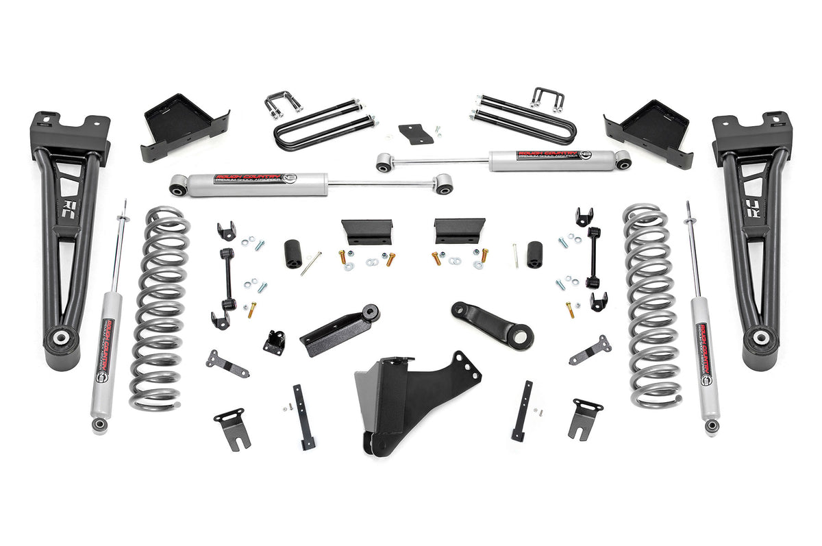 Rough Country 6 Inch Lift Kit | Ford F-250/F-350 Super Duty 4WD (2023-2026) - Kit 41230