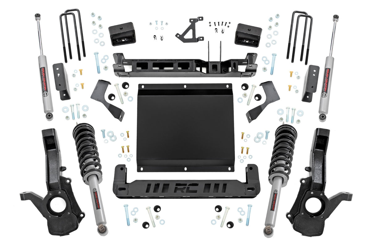 Rough Country 4 Inch Lift Kit | Chevy/GMC Canyon/Colorado 4WD (2023-2026)