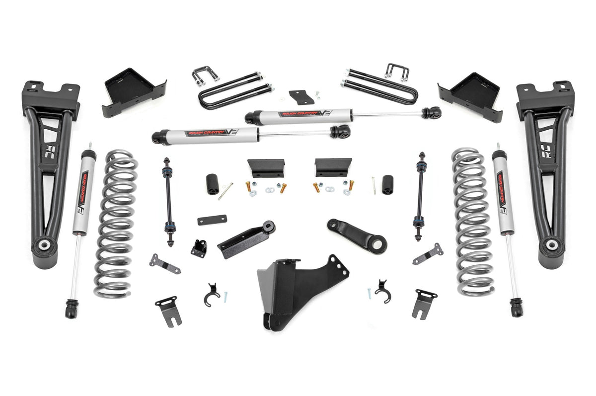 Rough Country 4.5 Inch Lift Kit Radius Arms | Ford F-250/F-350 Super Duty 4WD (23-26)