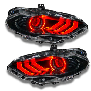 Oracle 18-21 Ford Mustang DRL Upgrade w/ Halo Kit - ColorSHIFT 2